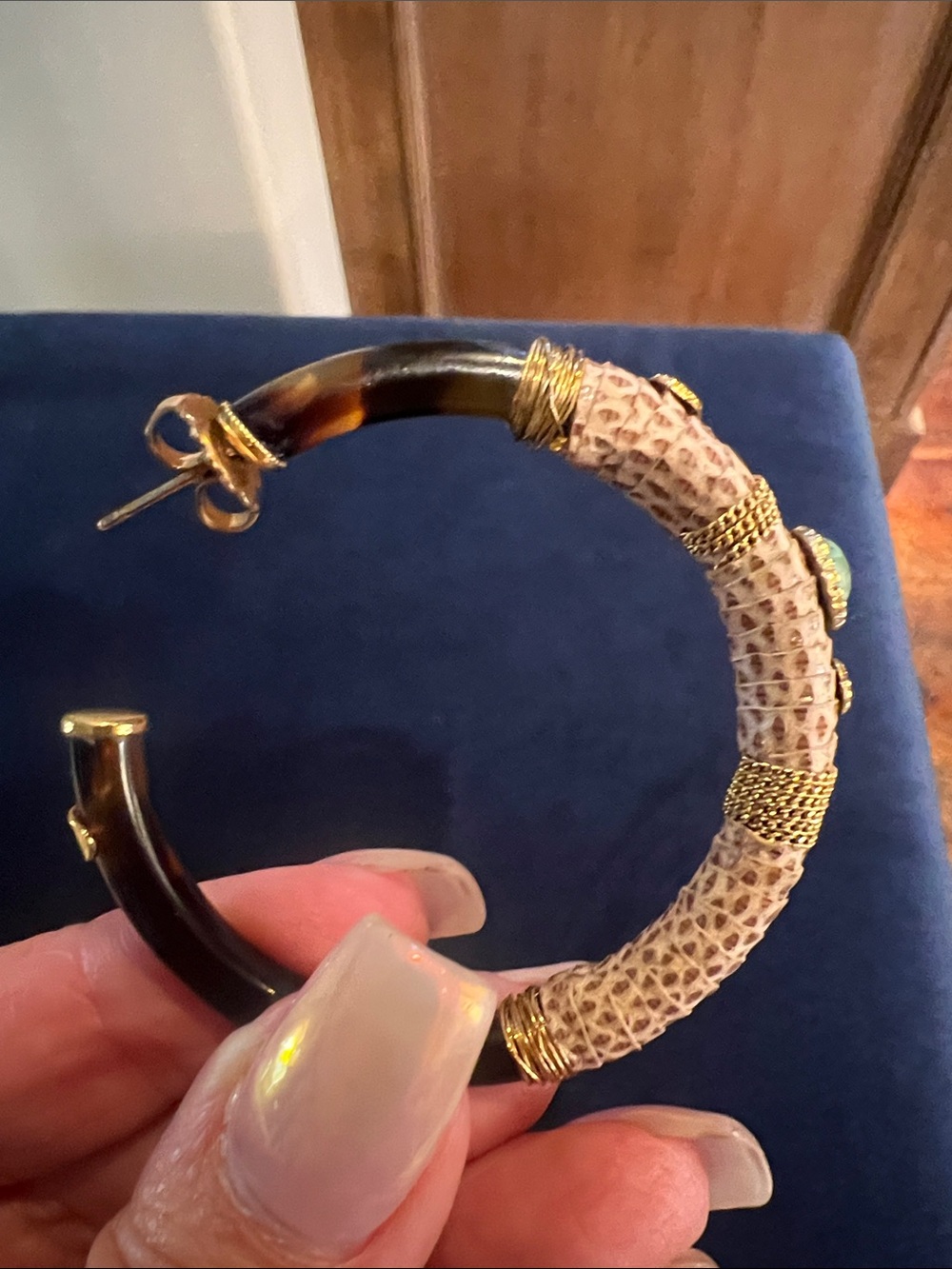 Hoop earrings by Gas Bijoux